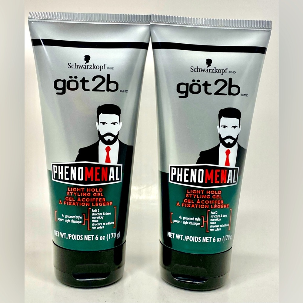 ✅ 2 X Brand New Schwarzkopf Got2b PHENOMENAL Thickening Cream 2 X 6 Oz